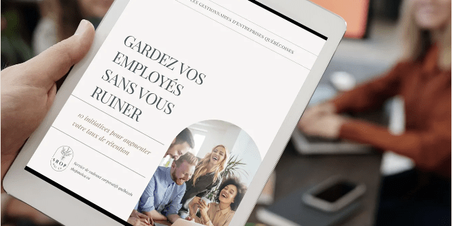 Guide - Gardez vos employés sans vous ruiner