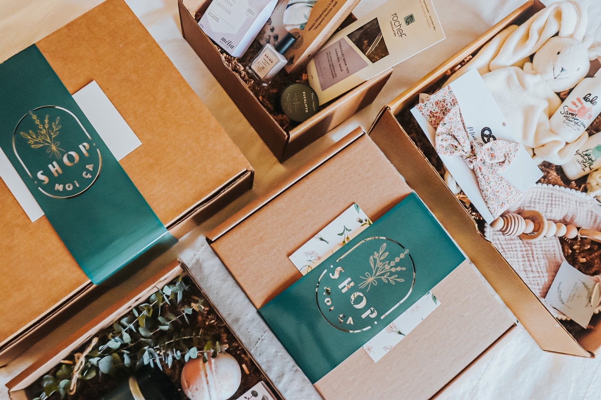 Boîte cadeau Shop moi ça - Produits locaux