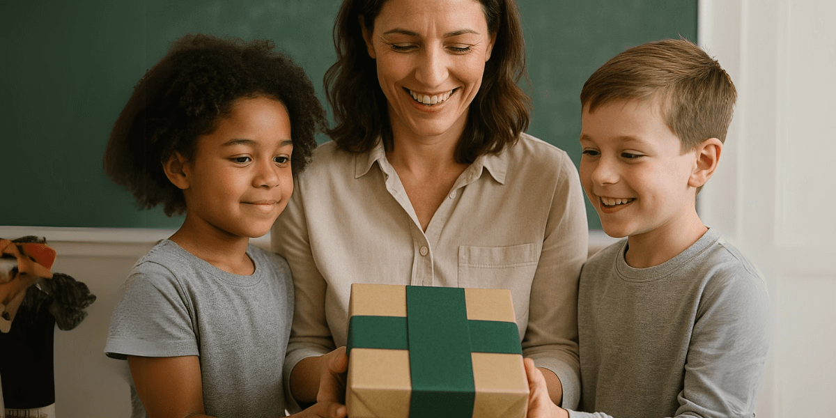 Des cadeaux pas plates pour dire merci aux profs et éducatrices sans se casser la tête