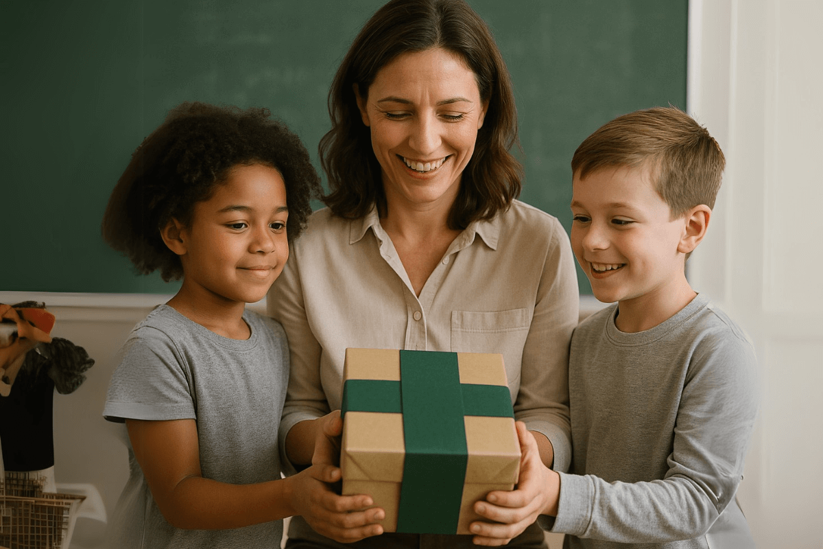 Des cadeaux pas plates pour dire merci aux profs et éducatrices sans se casser la tête