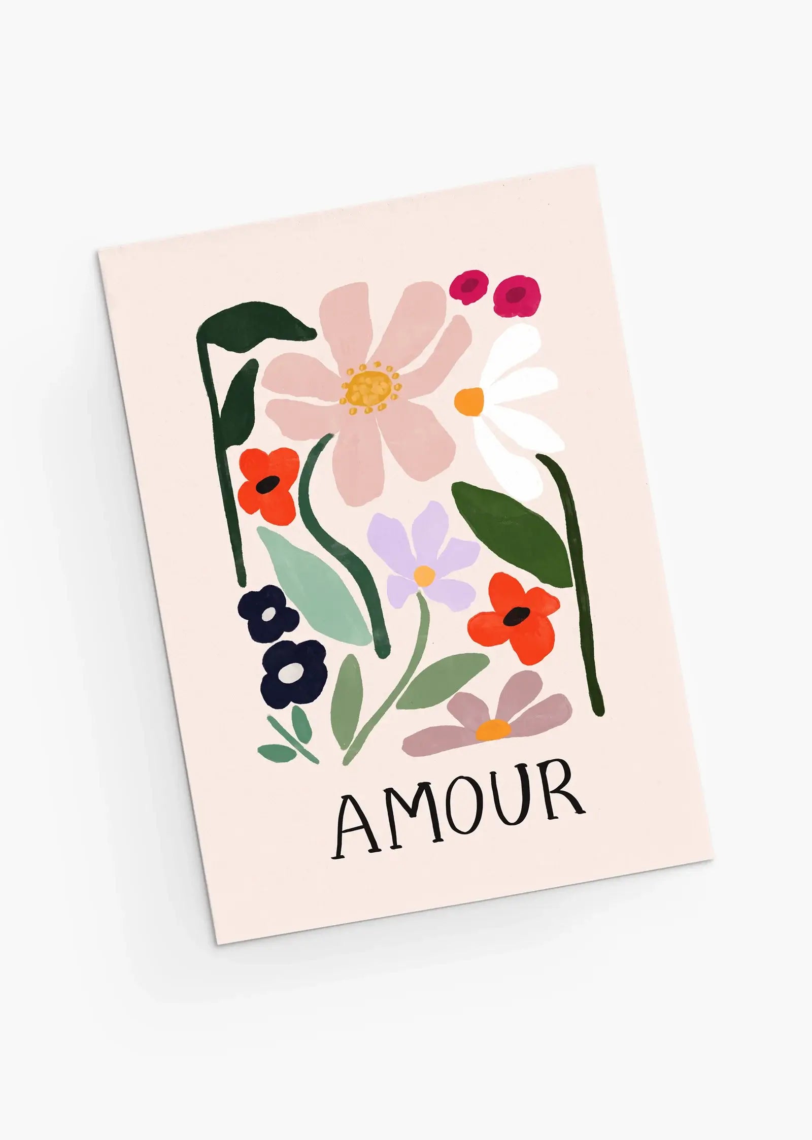 Greeting card - AMOUR