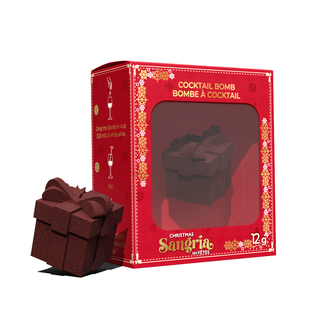 Individual 3D cocktail bomb