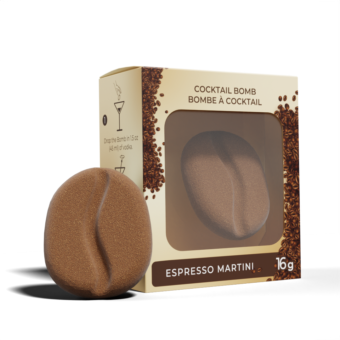 Individual 3D cocktail bomb