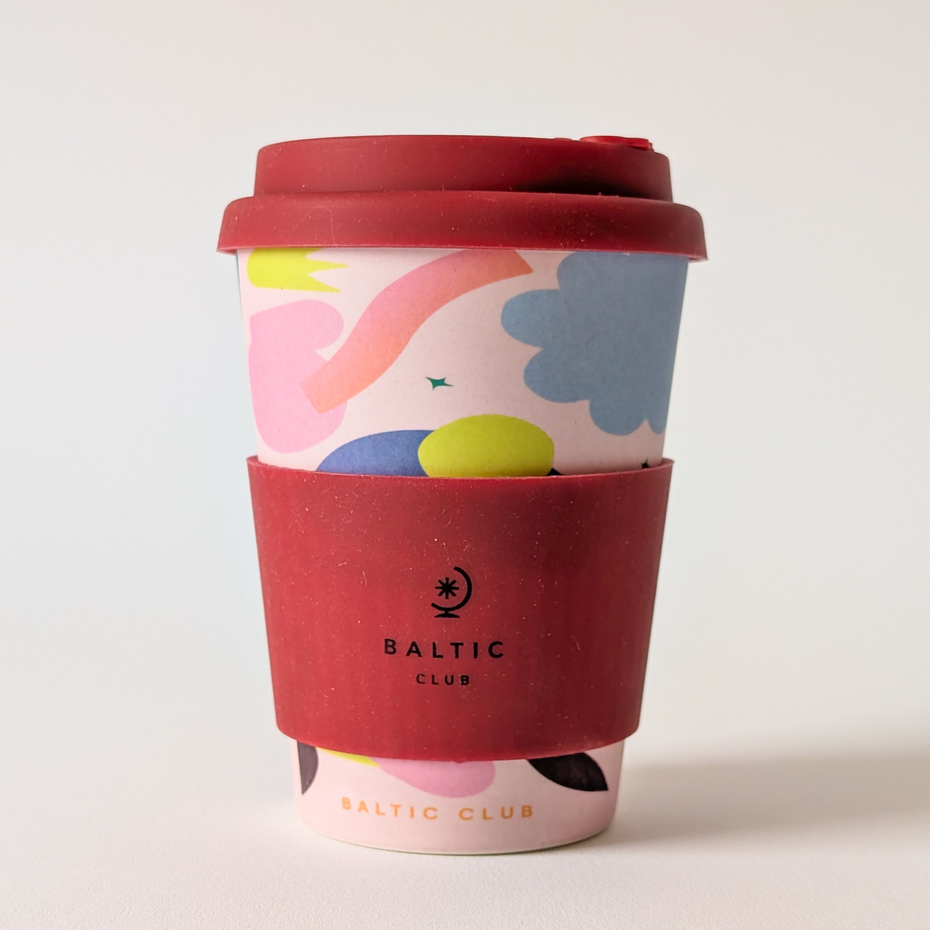 Reusable bamboo mug Baltic Club