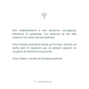 Add a pre-written note