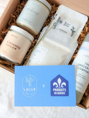 Wellness box approved by Les Produits du Québec