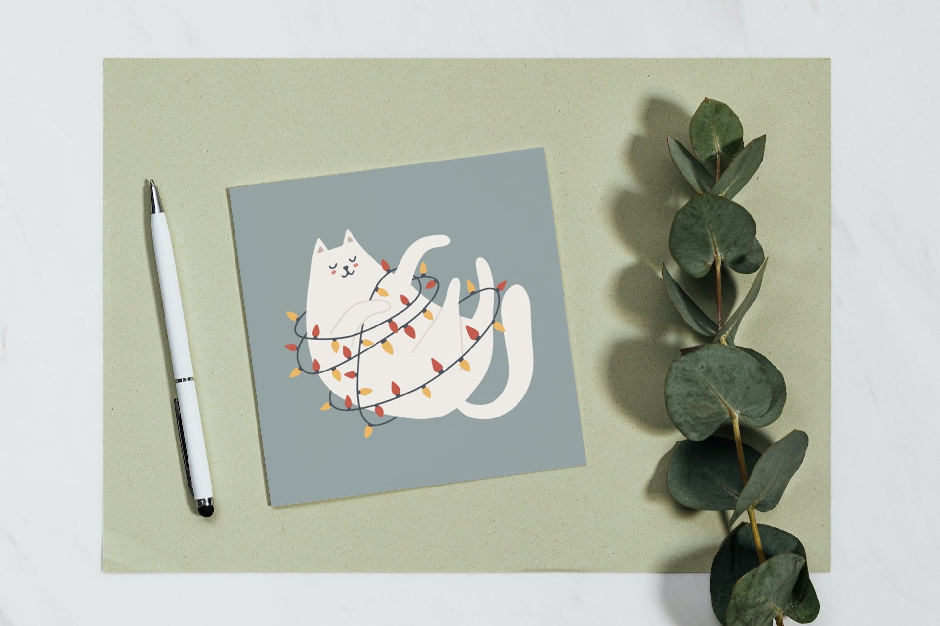 Greeting card - Miaow