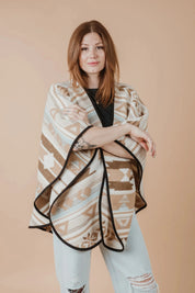 Sand Reversible Eco-Friendly Shawl – MINI TIPI