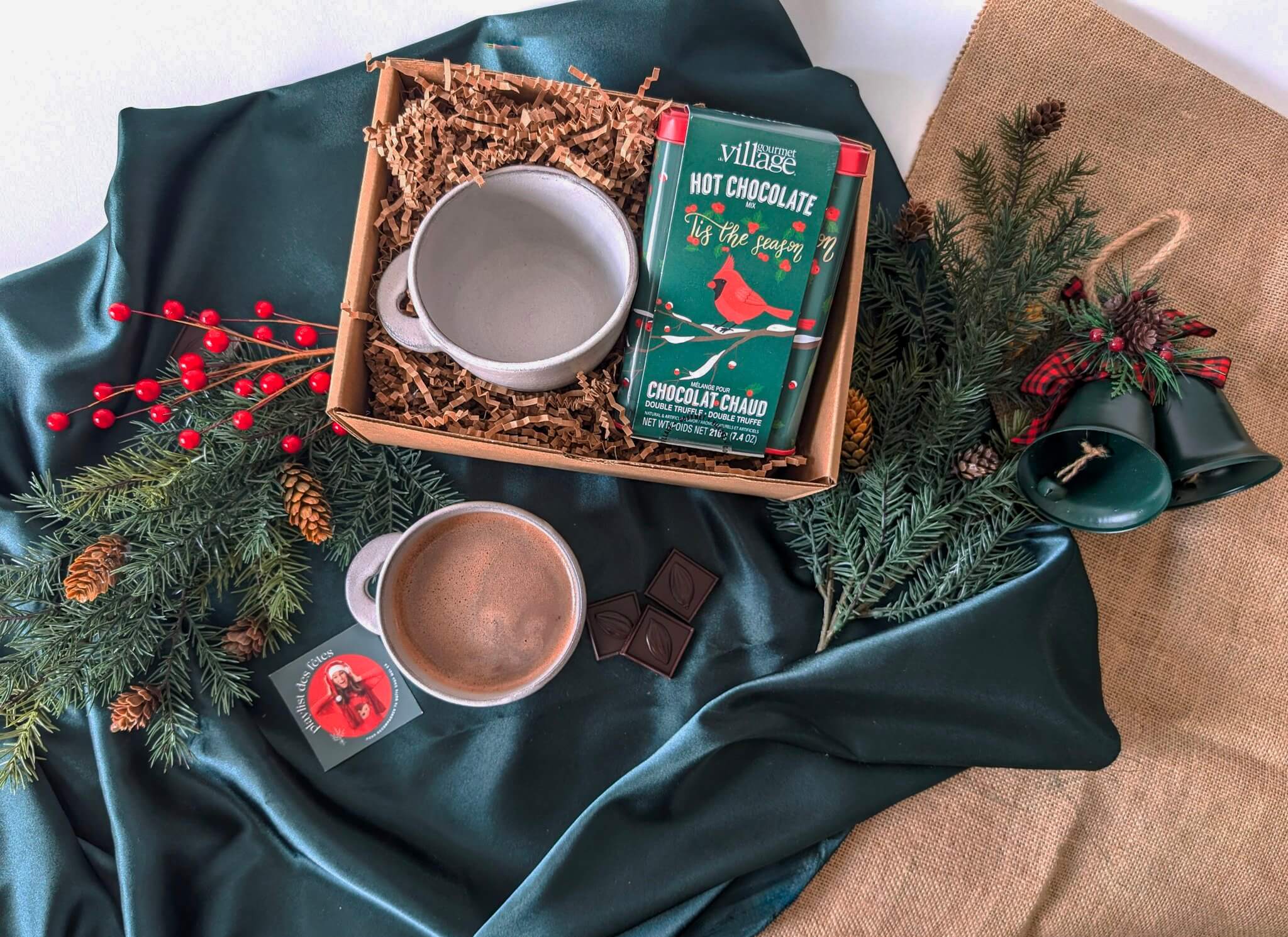boite cadeau chocolat chaud fait au quebec