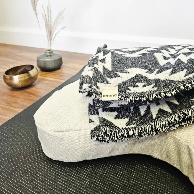 Autumn Meditation Blanket by Amma Thérapie