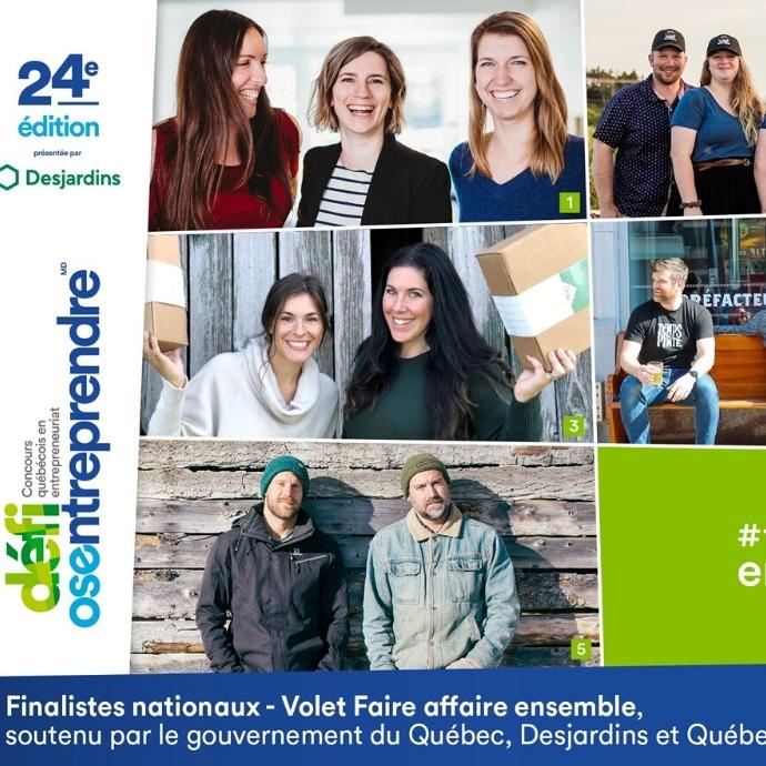 Défi OseEntreprendre 2022 | Shop moi ça National Finalist Doing Business Together