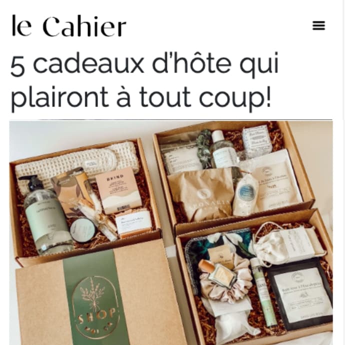 Le Charier | 5 cadeaux d’hôte qui plairont à tout coup!