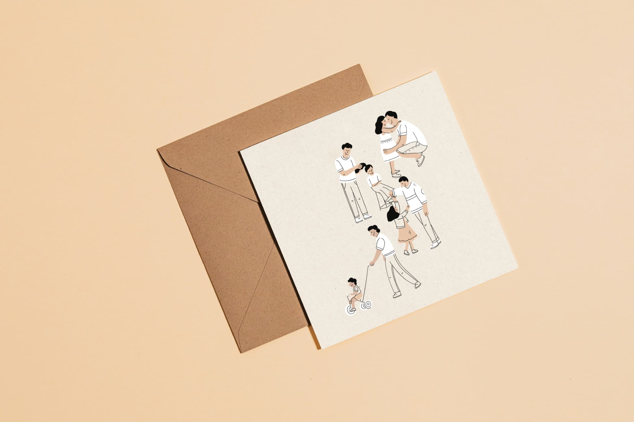 Greeting card - A father