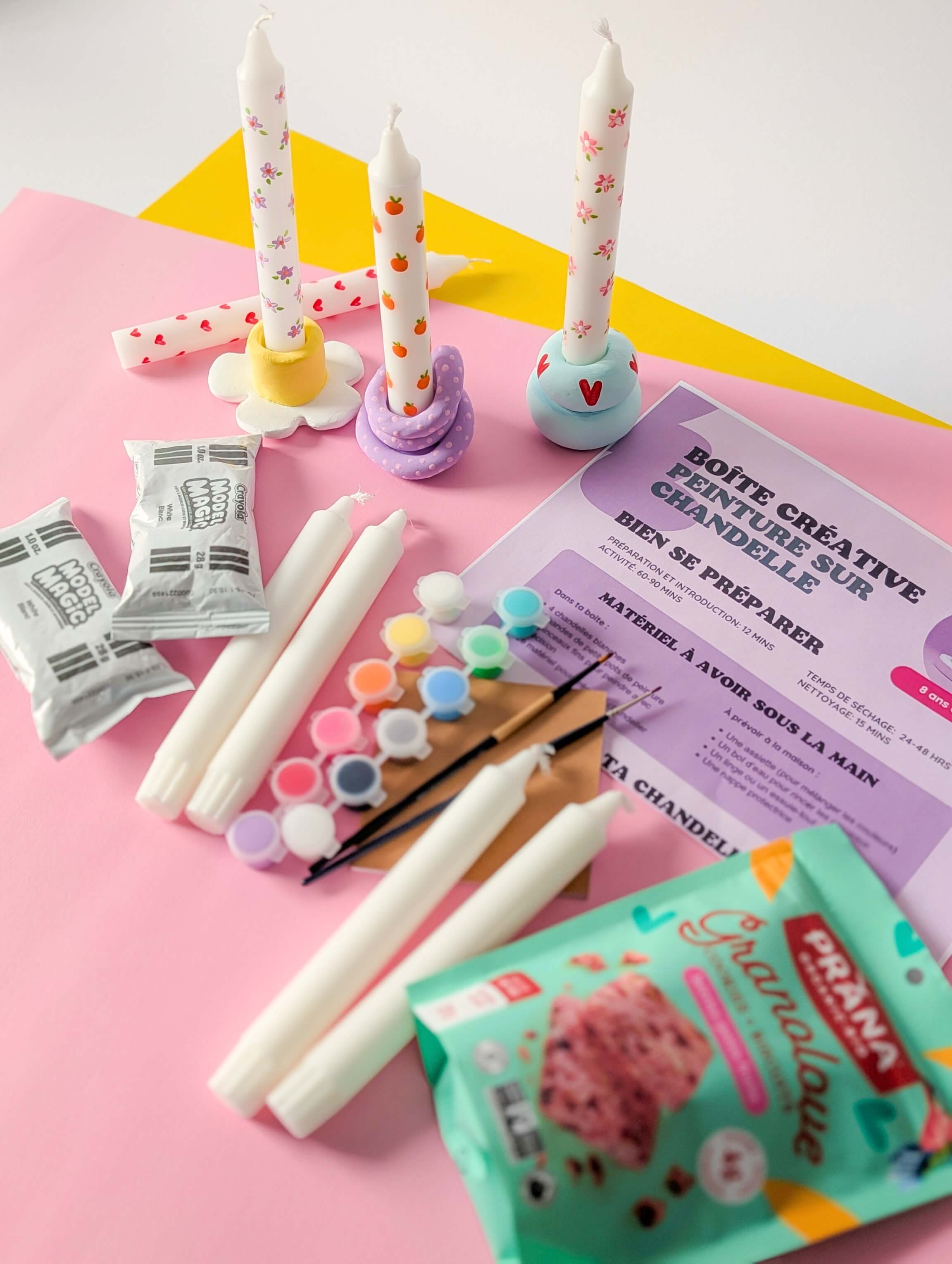 DIY Candle & Holder Painting Kit