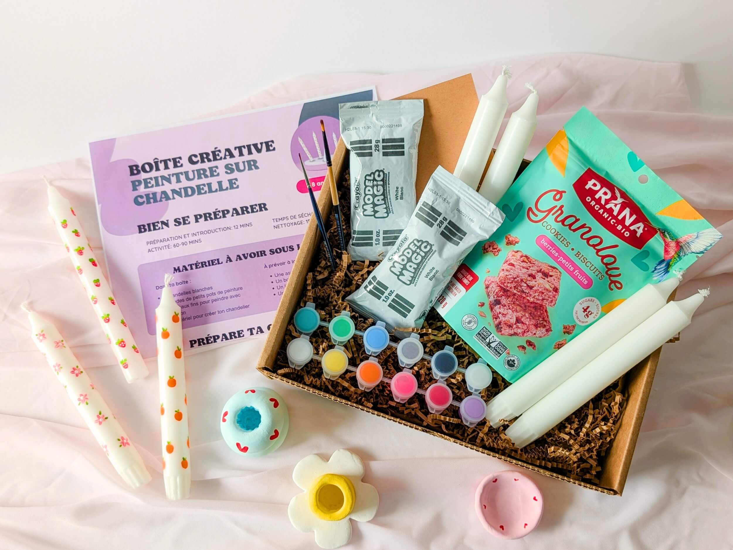 DIY Candle & Holder Painting Kit