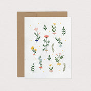 Greeting card to plant - Bouquet