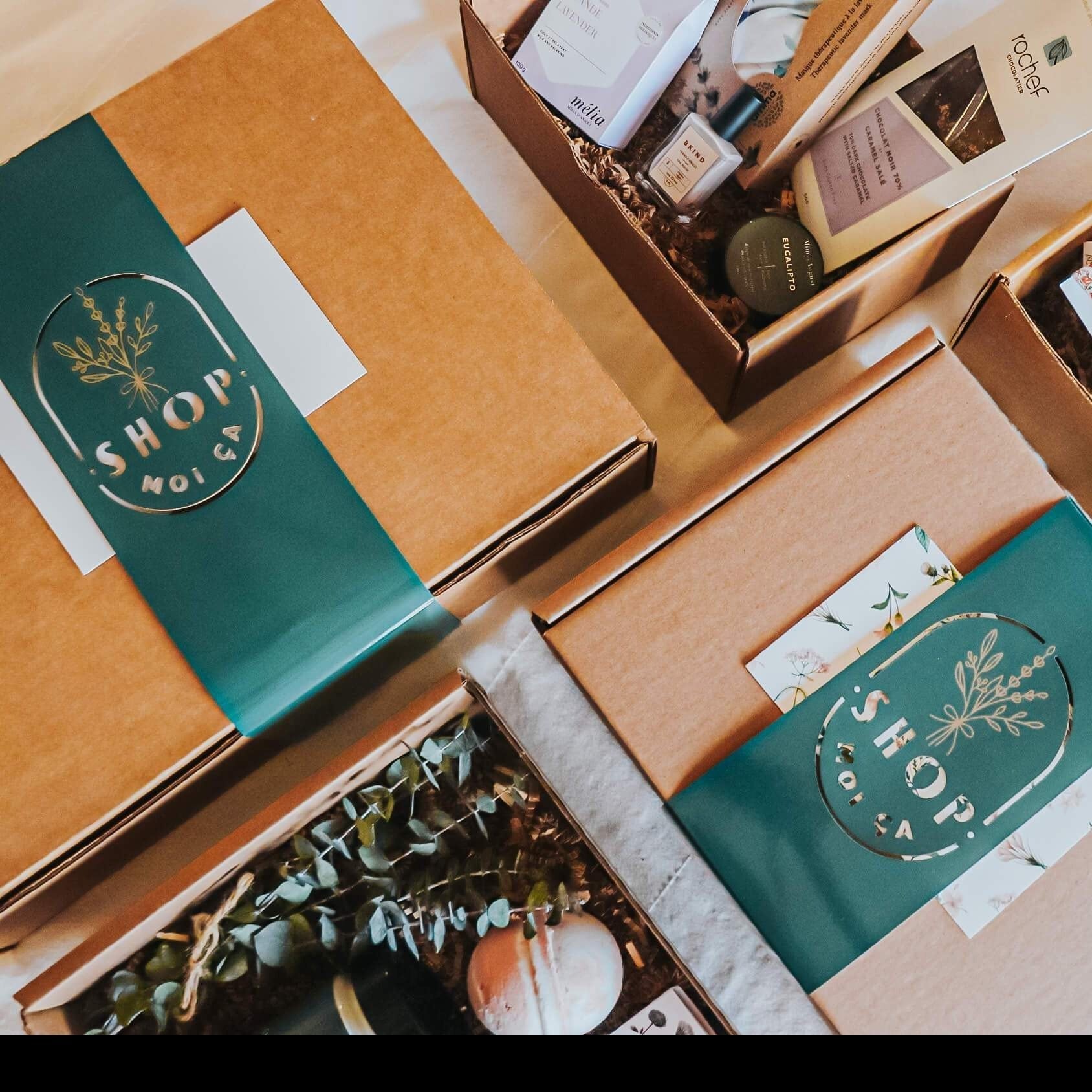 Boîte cadeau Shop moi ça - À remplir