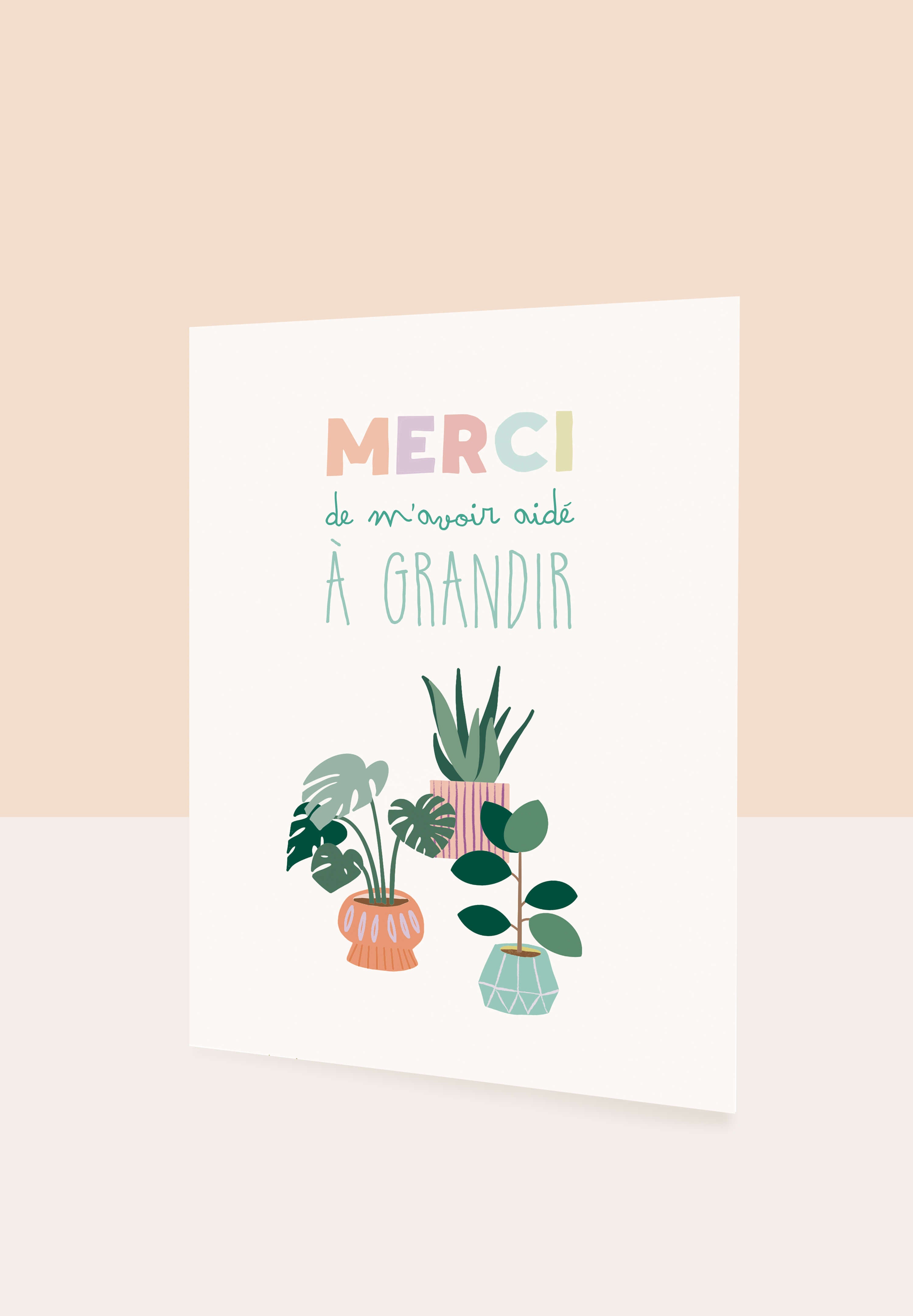 Mother's Day Greeting Cards - I love you mom (citrus)