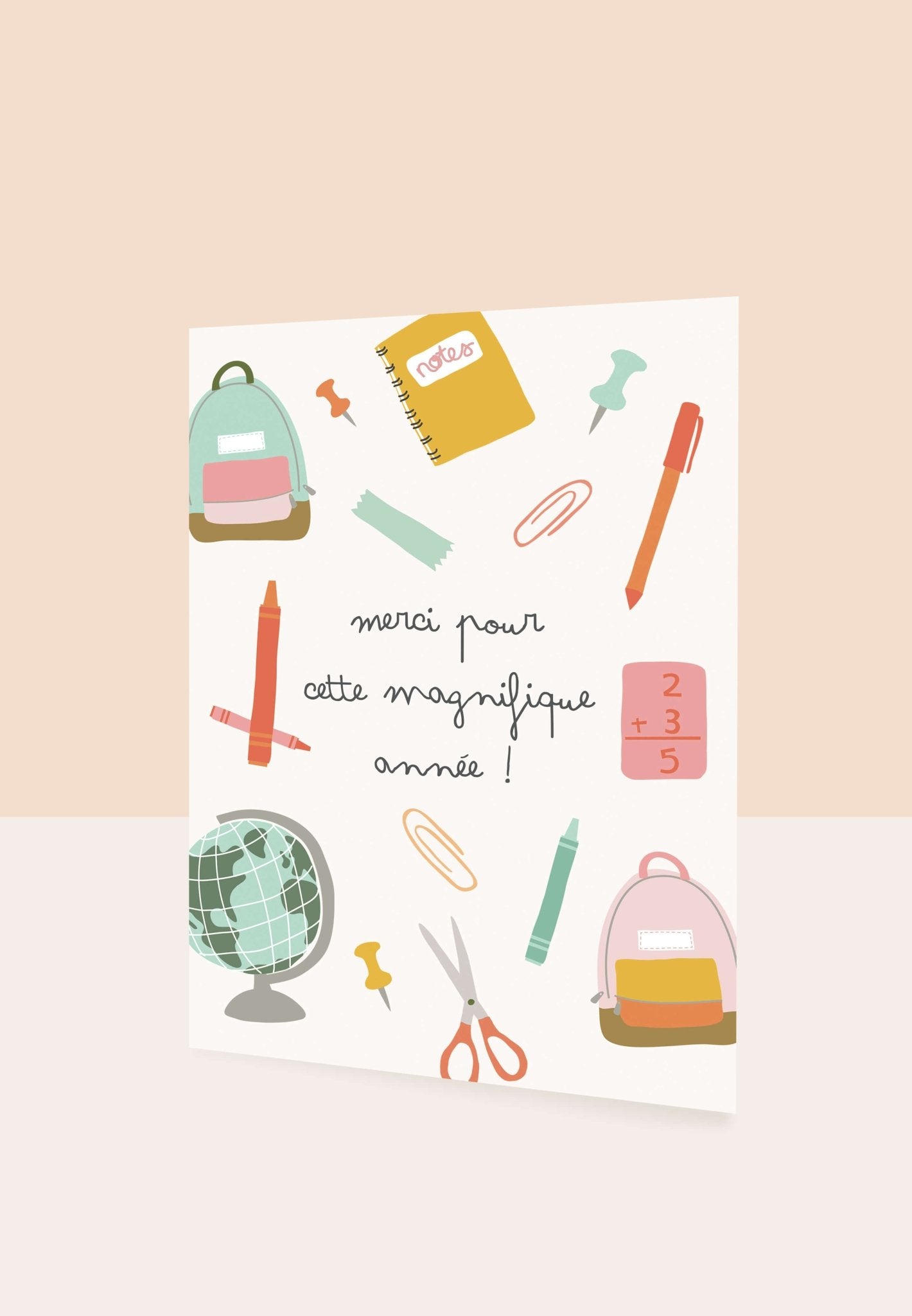 Mother's Day Greeting Cards - I love you mom (citrus)