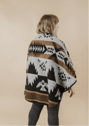 Thunderbird Reversible Eco-Friendly Shawl 