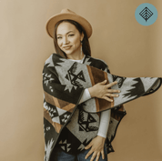 Thunderbird Reversible Eco-Friendly Shawl 
