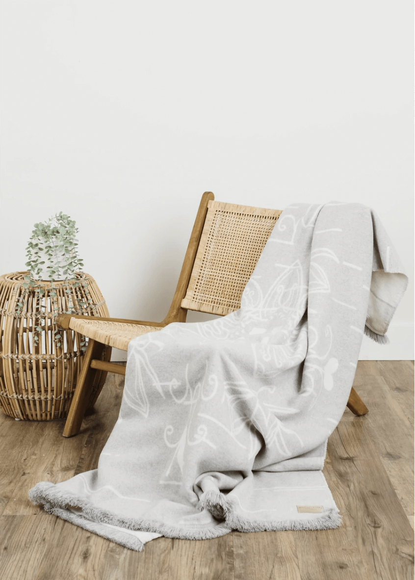Birch Bark Eco-Friendly Everyday Blanket from MiNi TiPi