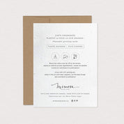 Greeting card to plant - Bouquet