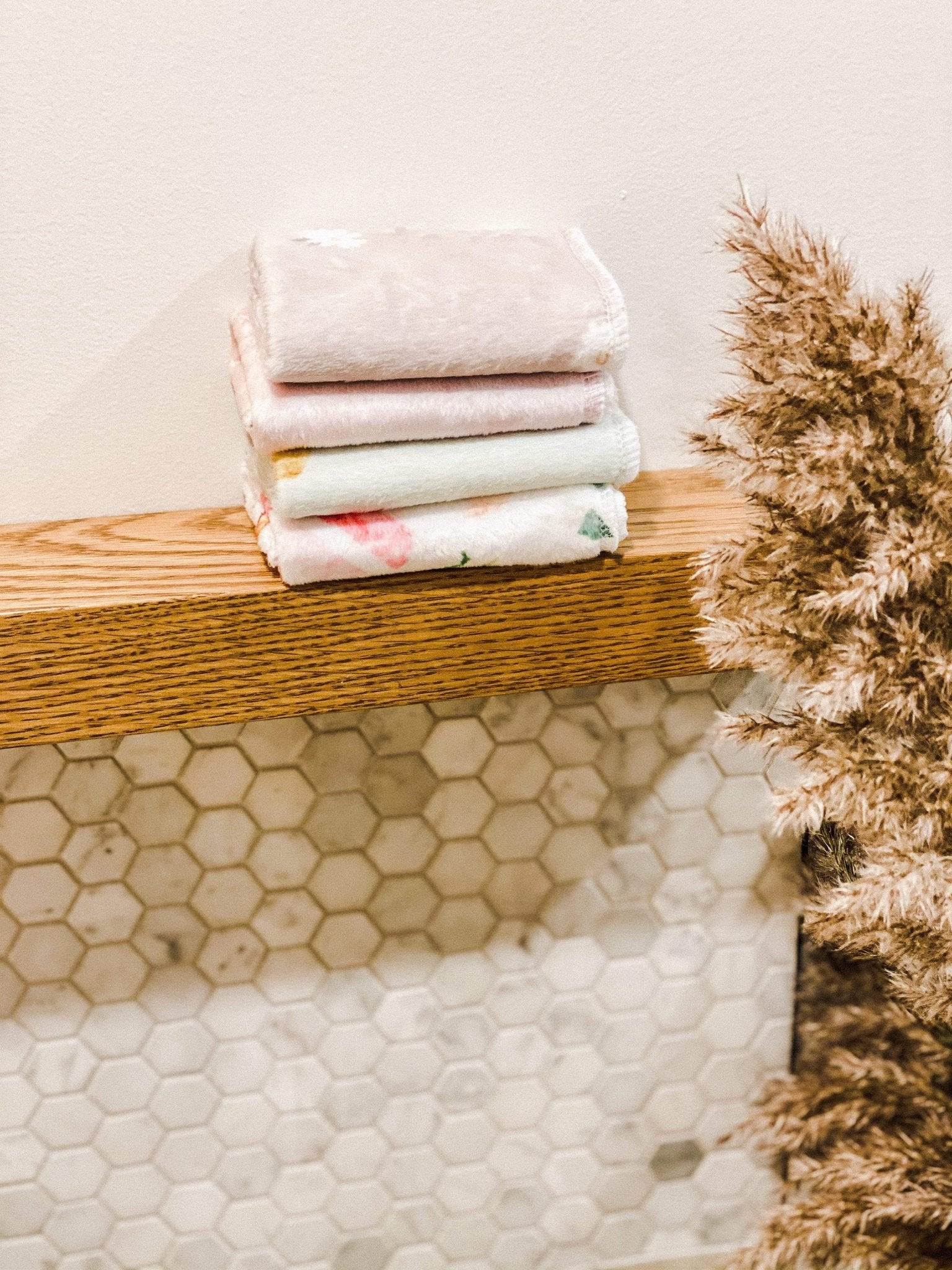 débarbouillettes douces shop moi ça faite de Minky et flanelle de coton